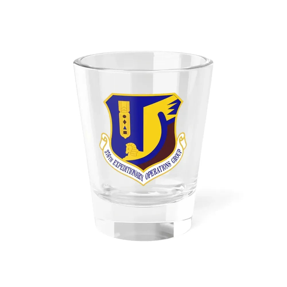 376th Expeditionary Operations Group (U.S. Air Force) Shot Glass 1.5oz 1.5oz - Go Mug Yourself