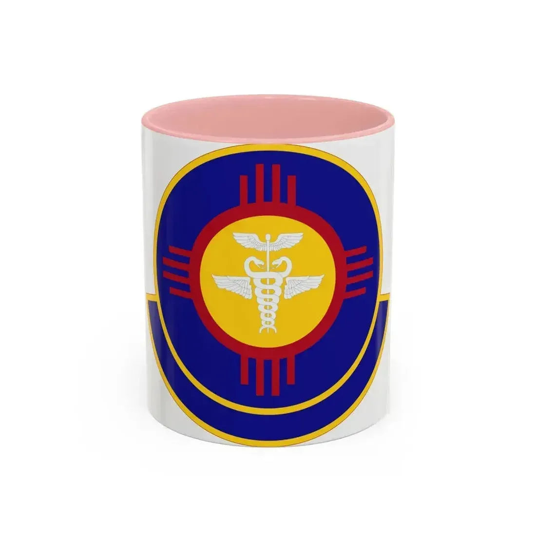 377 Operational Medical Readiness Squaron AFGSC (U.S. Air Force) Accent Coffee Mug 11oz Pink - Go Mug Yourself