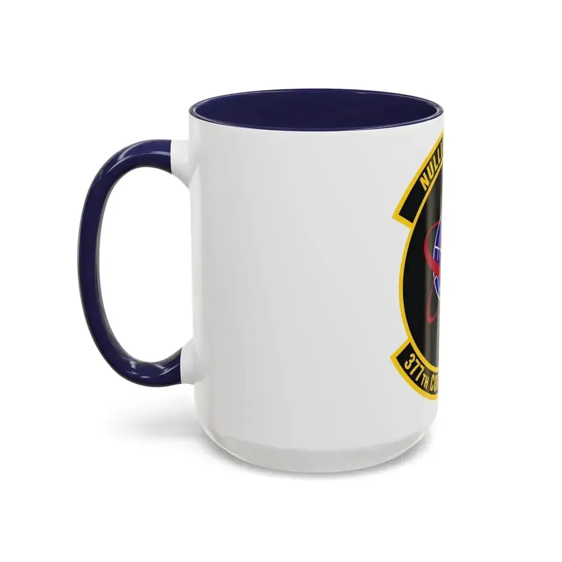 377th Comptroller Squadron (U.S. Air Force) Accent Coffee Mug - Go Mug Yourself
