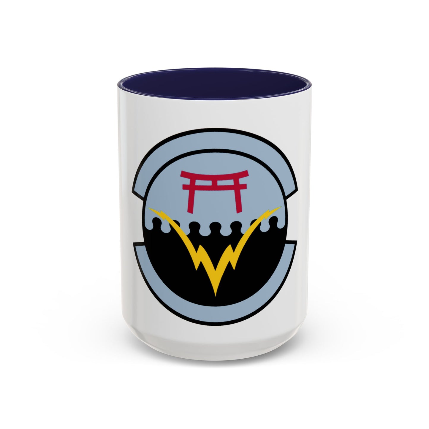 374 Communications Squadron PACAF (U.S. Air Force) Accent Coffee Mug
