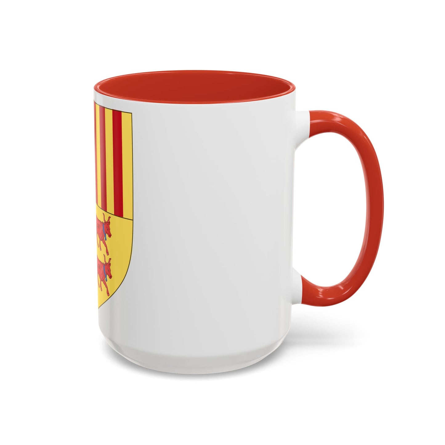 Coat of arms of Andorra (Before 16th Century) - Accent Coffee Mug