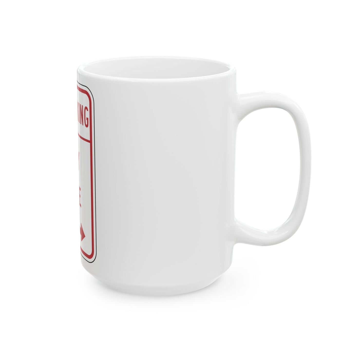 NYSDOT NYP1-2 (New York) (Road Sign) White Coffee Mug
