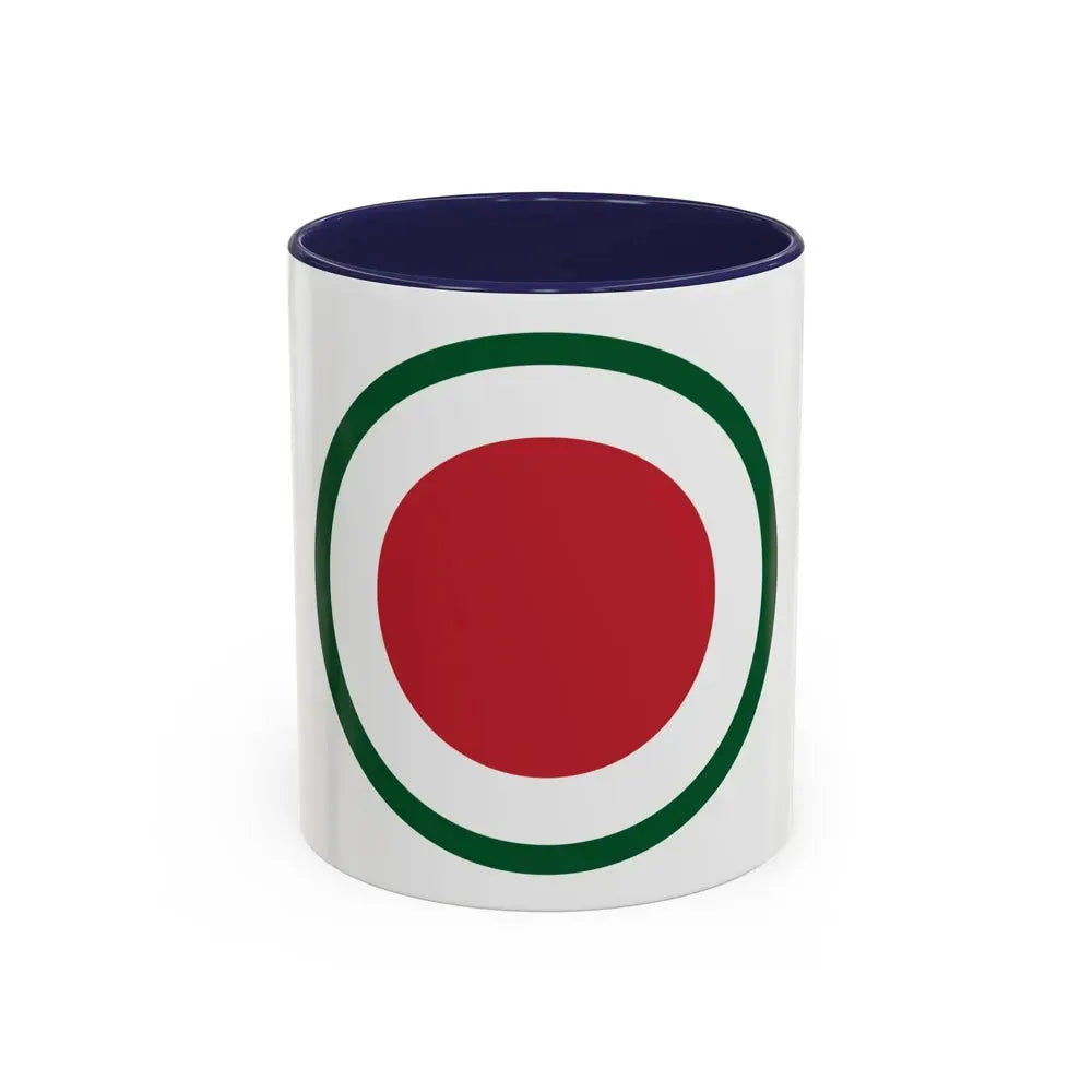 37th Infantry Division CSIB (U.S. Army) Accent Coffee Mug 11oz Navy - Go Mug Yourself