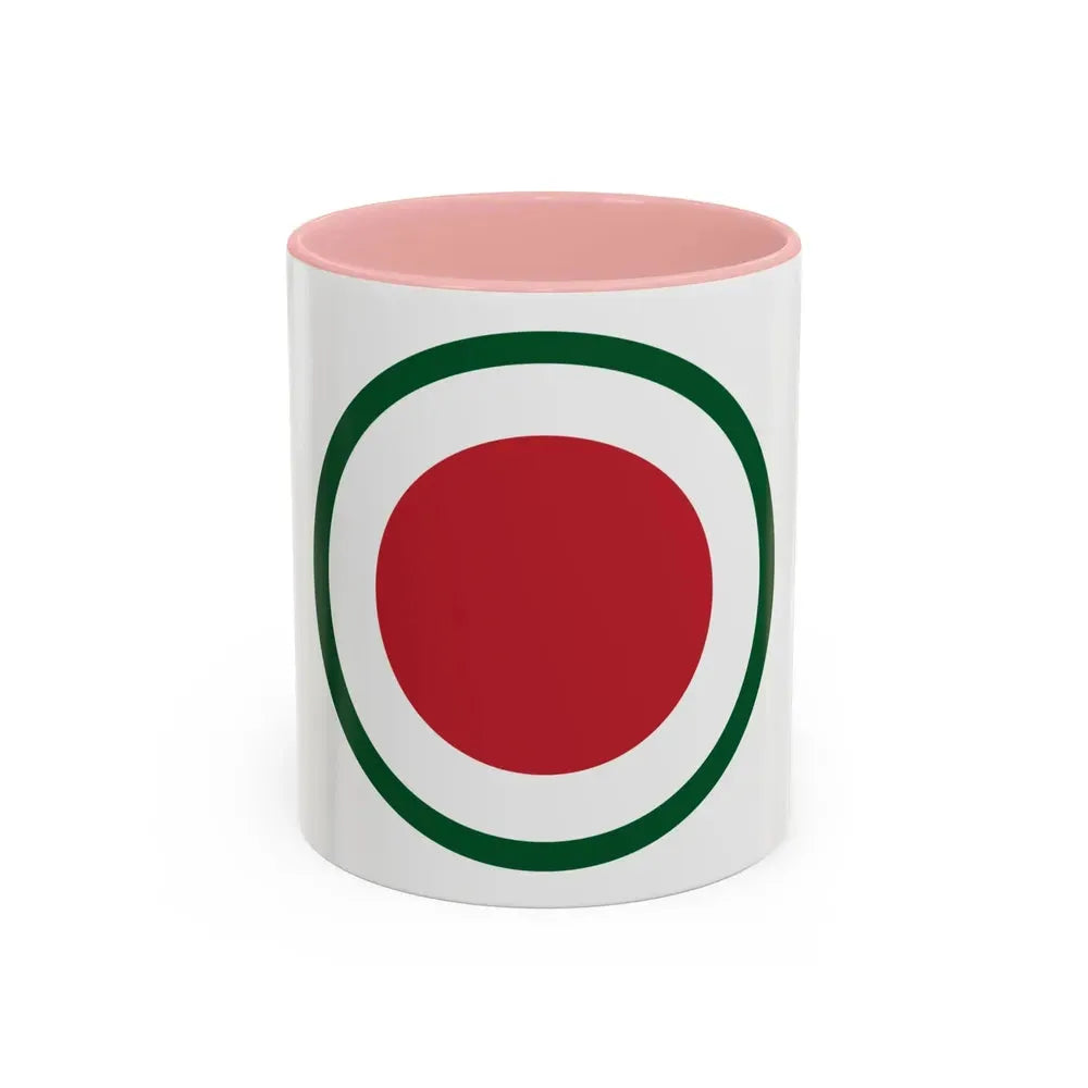 37th Infantry Division CSIB (U.S. Army) Accent Coffee Mug 11oz Pink - Go Mug Yourself