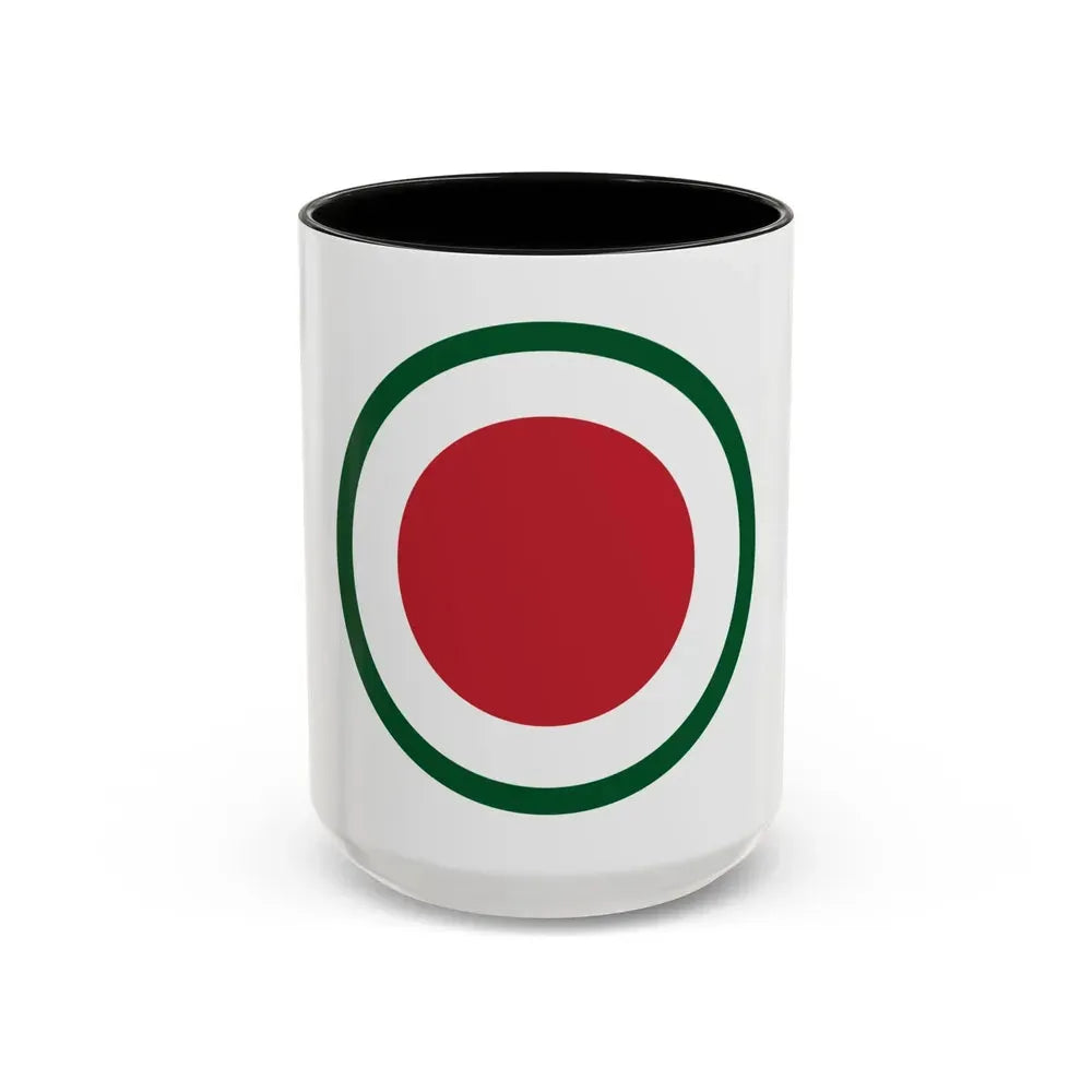 37th Infantry Division CSIB (U.S. Army) Accent Coffee Mug 15oz Black - Go Mug Yourself
