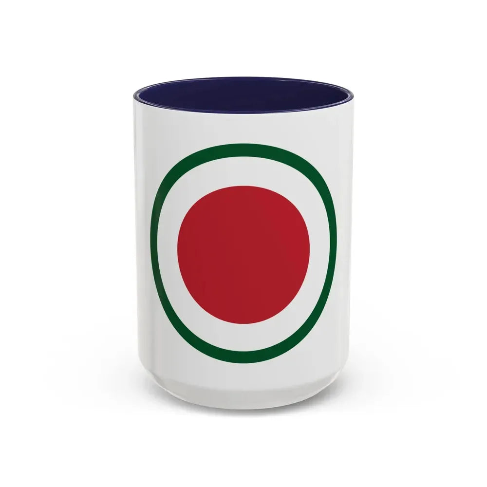 37th Infantry Division CSIB (U.S. Army) Accent Coffee Mug 15oz Navy - Go Mug Yourself