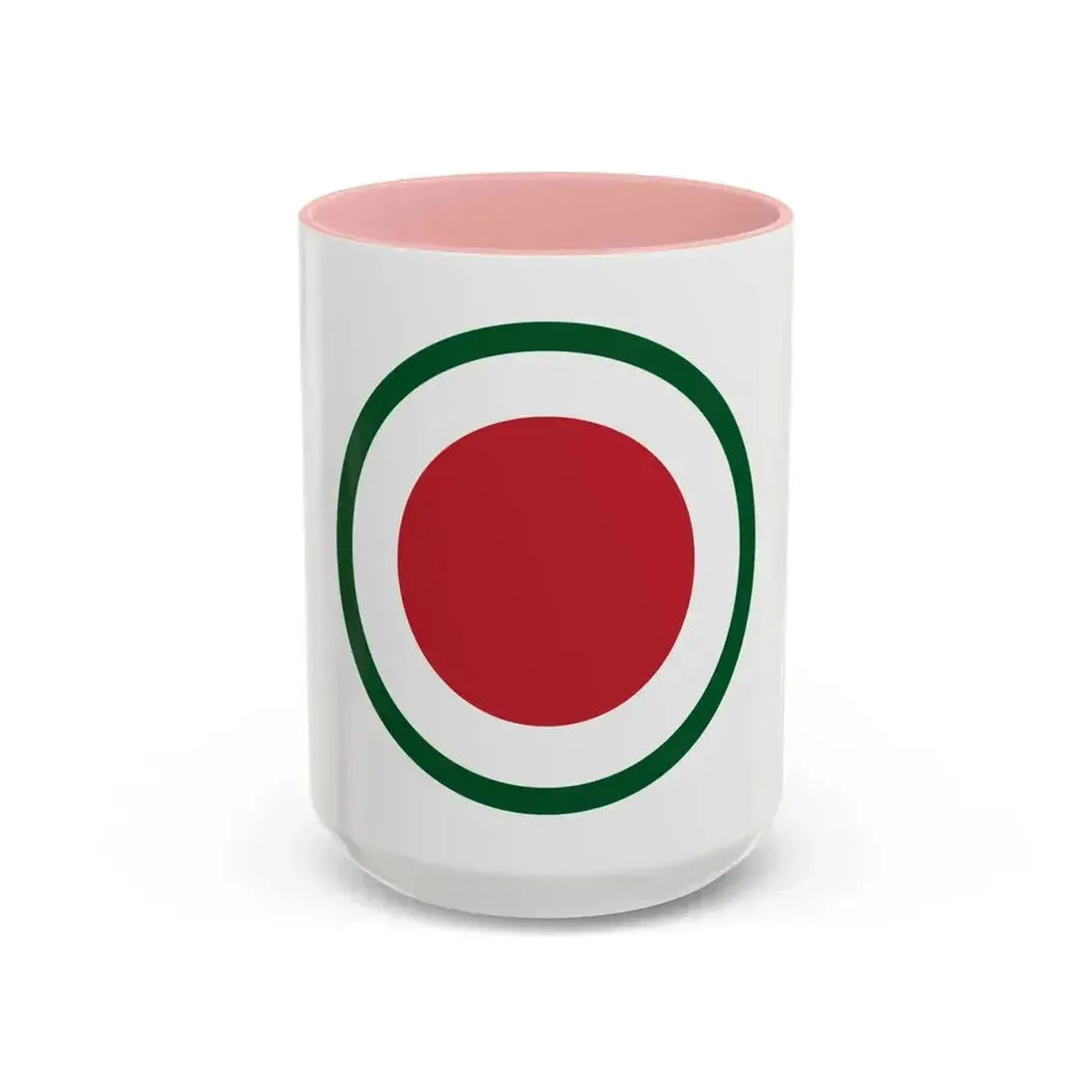 37th Infantry Division CSIB (U.S. Army) Accent Coffee Mug 15oz Pink - Go Mug Yourself