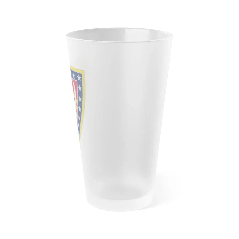 38 Sustainment Brigade (U.S. Army) Frosted Pint Glass 16oz - Go Mug Yourself