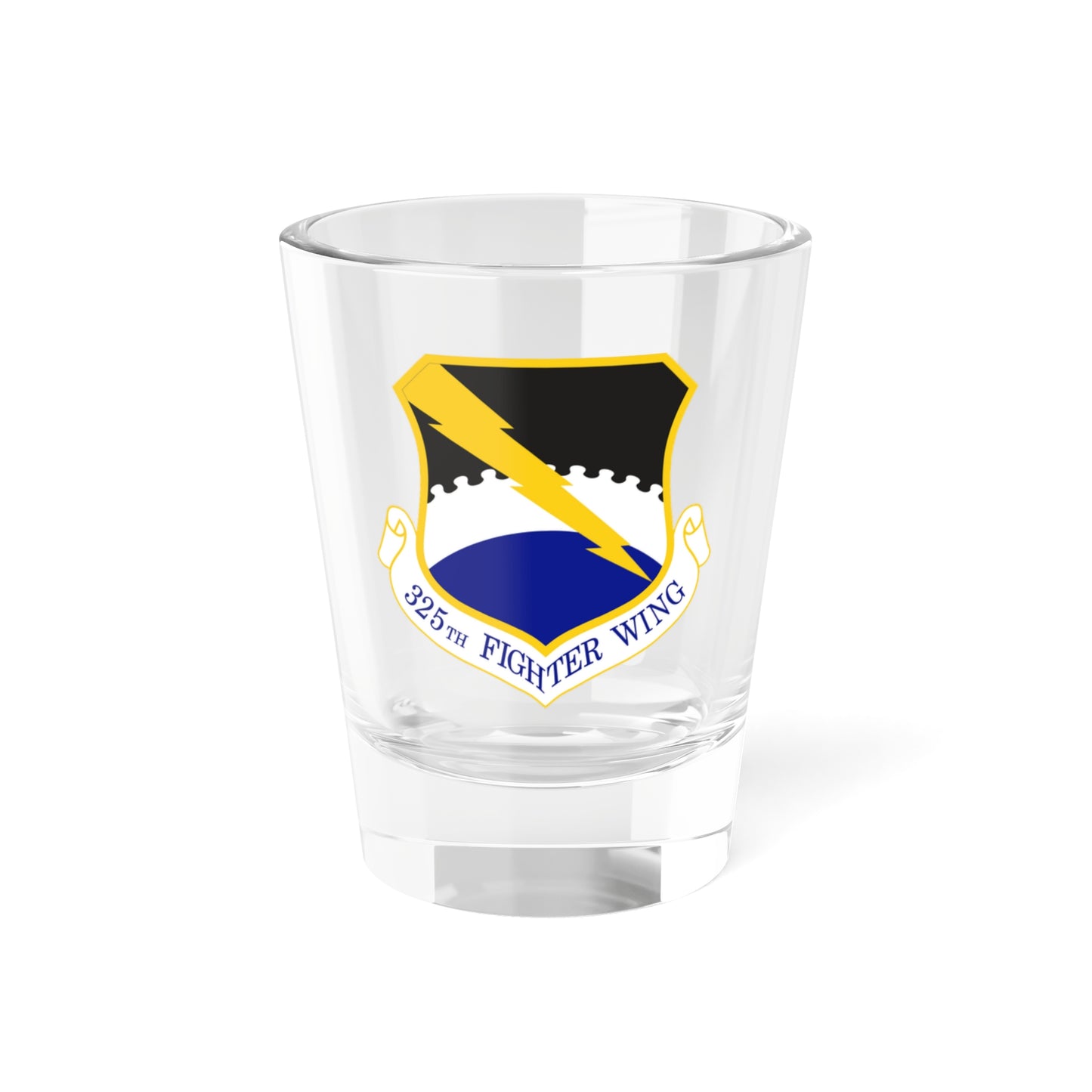 325 Fighter Wing ACC (U.S. Air Force) Shot Glass 1.5oz
