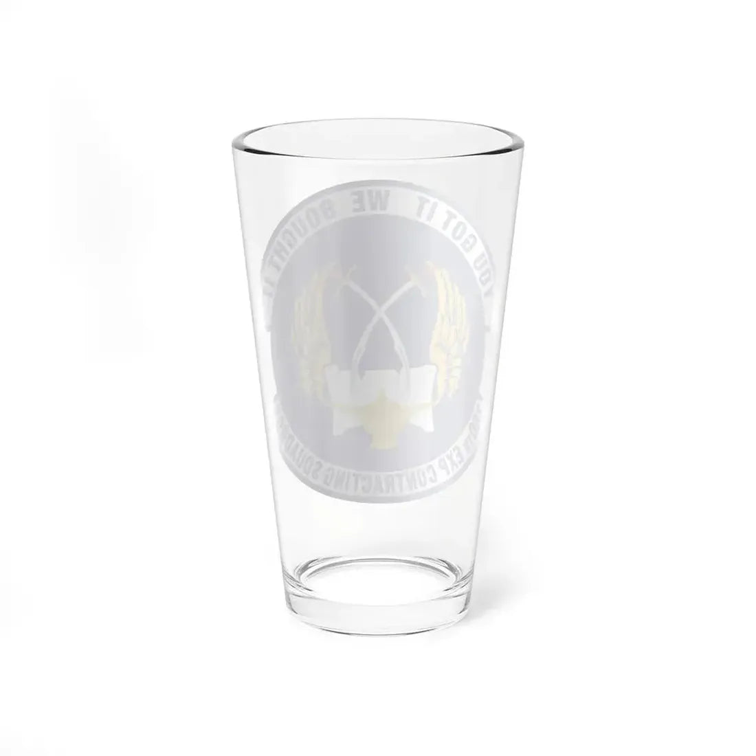 380th Expeditionary Contracting Squadron (U.S. Air Force) Pint Glass 16oz - Go Mug Yourself