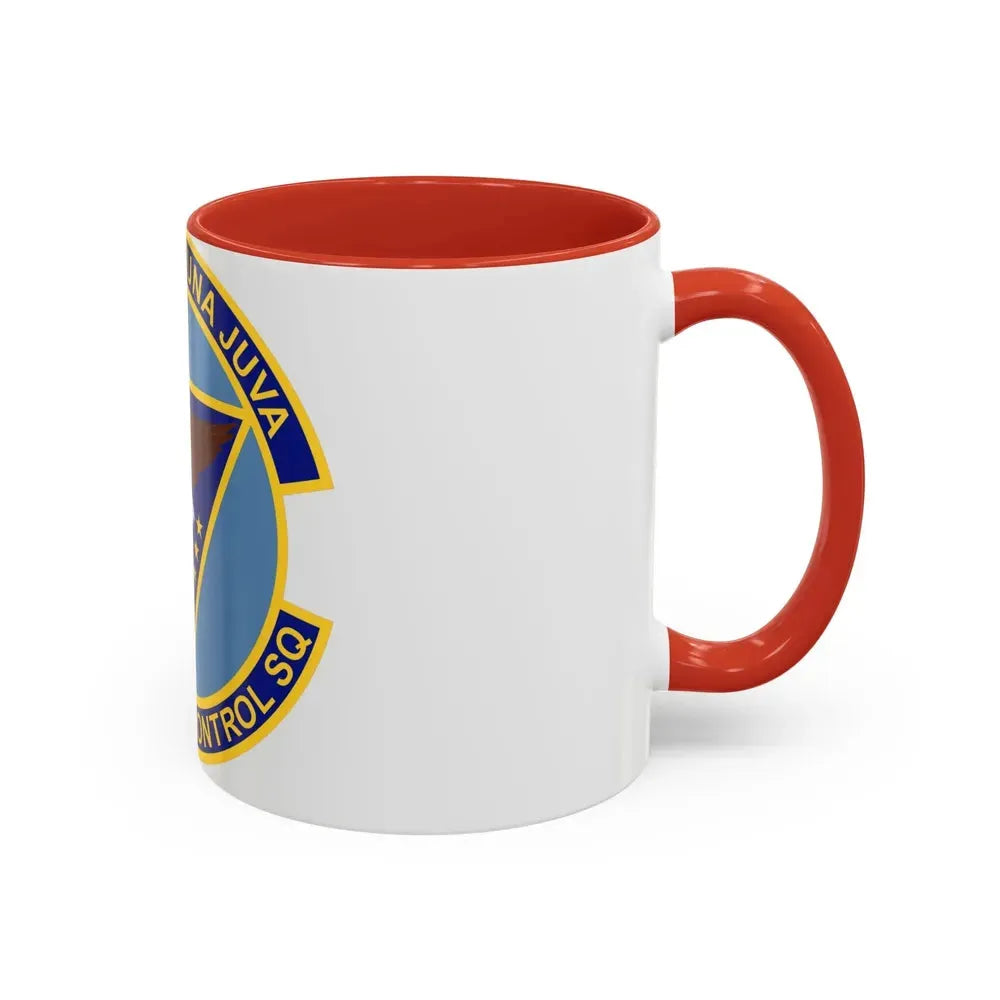 380th Space Control Squadron (U.S. Air Force) Accent Coffee Mug - Go Mug Yourself