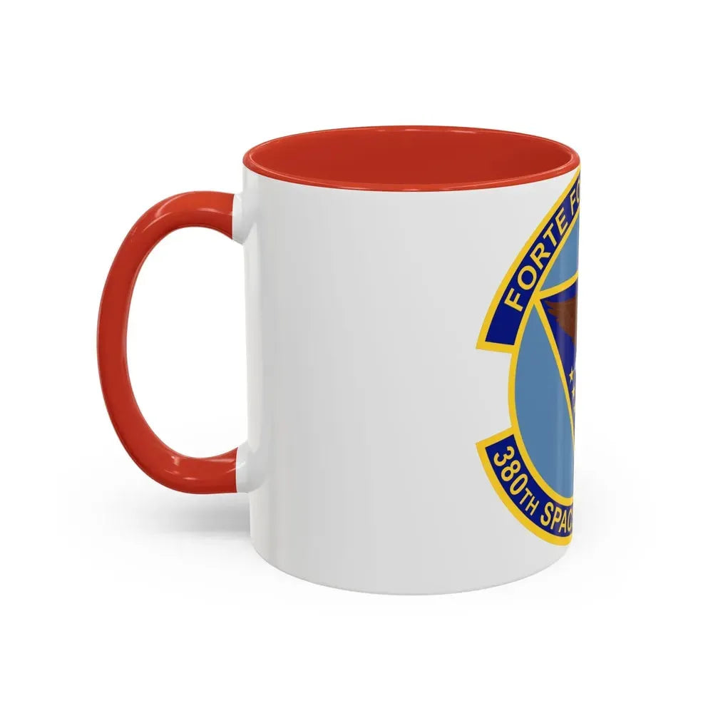 380th Space Control Squadron (U.S. Air Force) Accent Coffee Mug - Go Mug Yourself