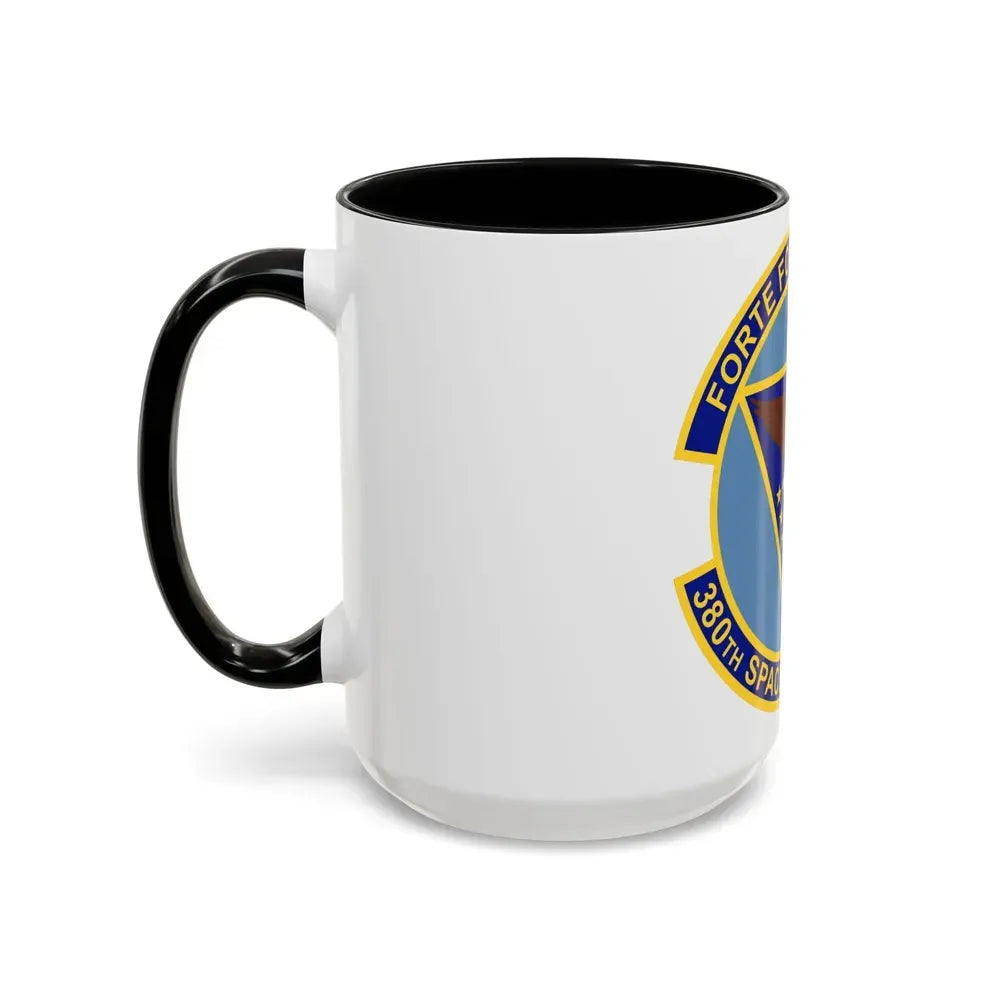 380th Space Control Squadron (U.S. Air Force) Accent Coffee Mug - Go Mug Yourself