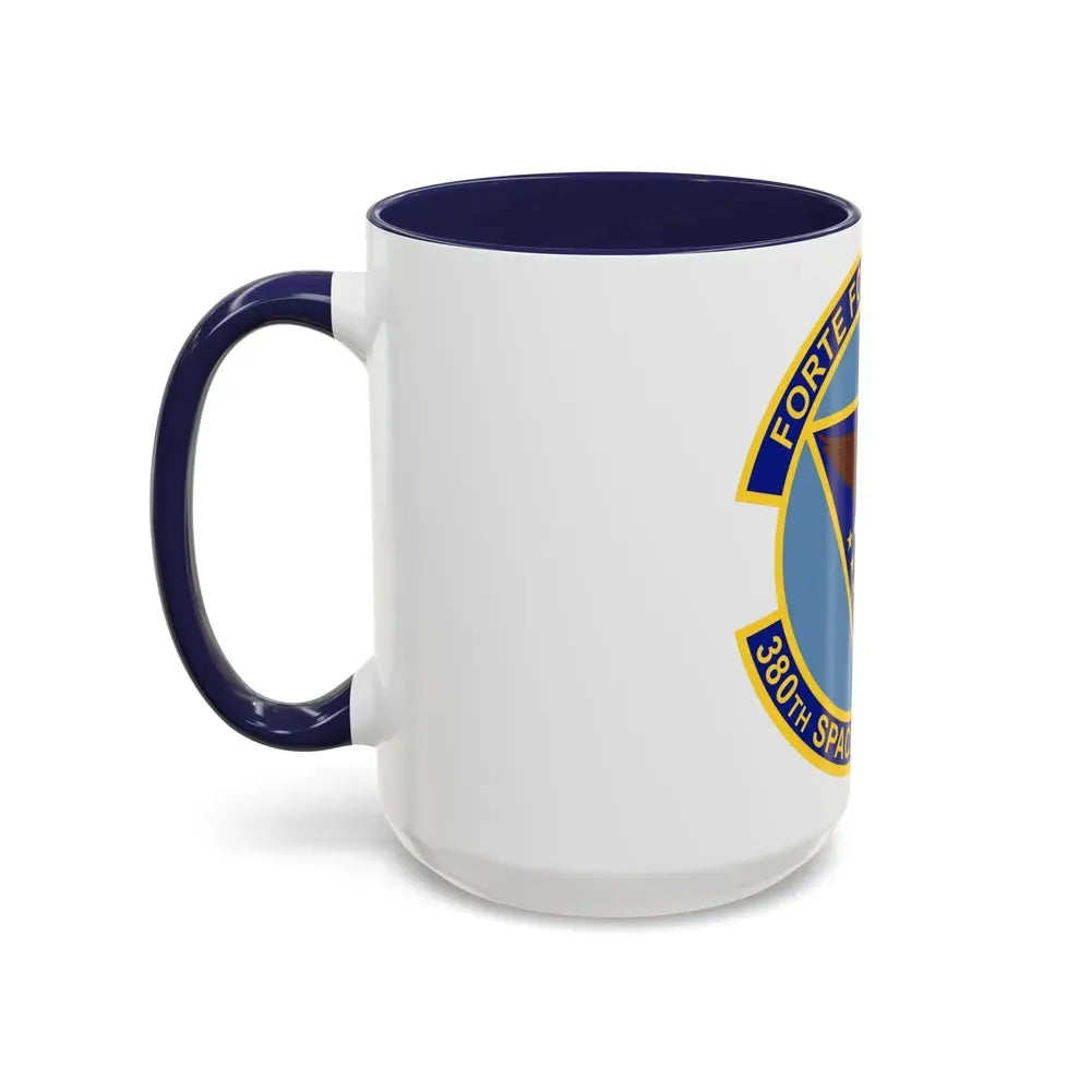 380th Space Control Squadron (U.S. Air Force) Accent Coffee Mug - Go Mug Yourself