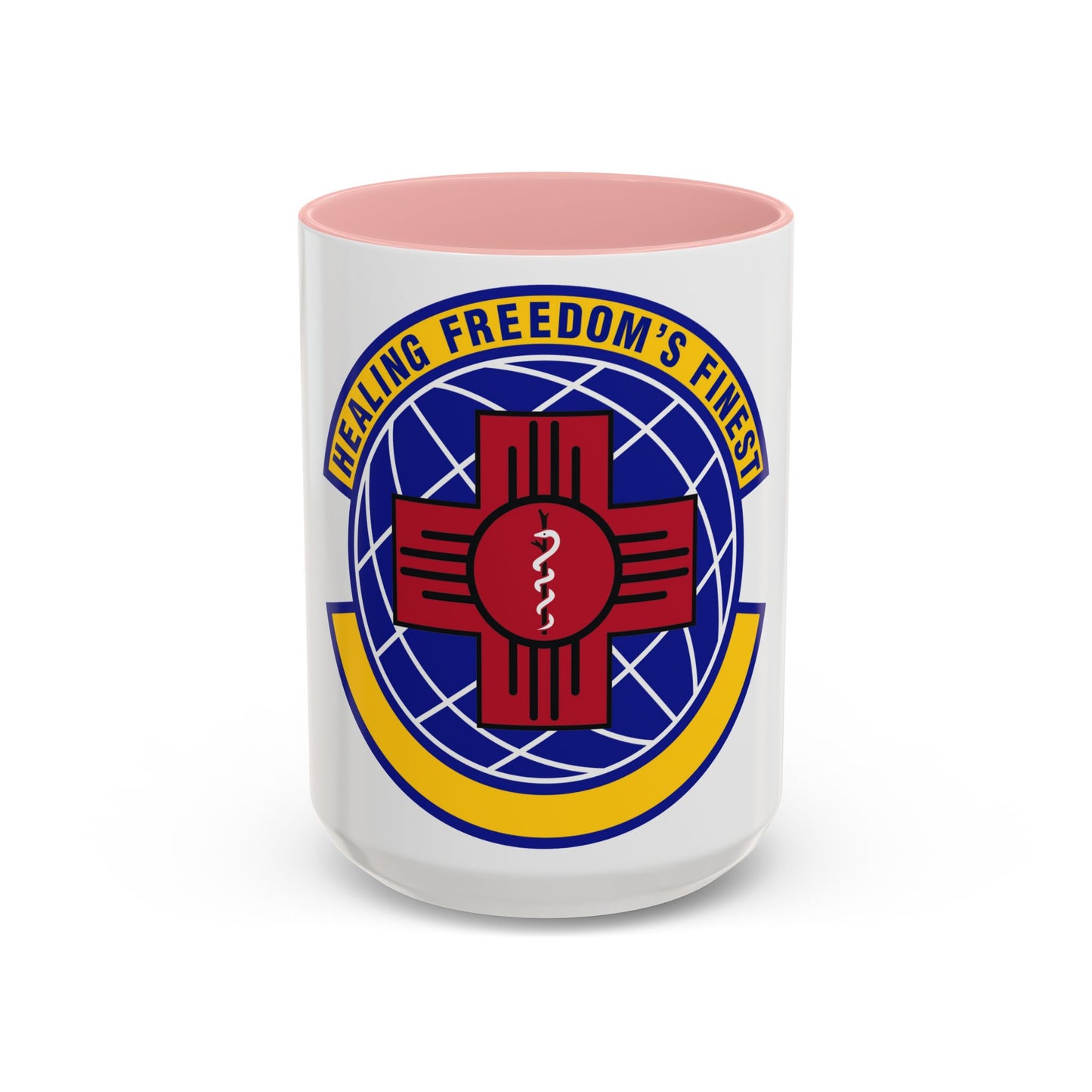 377 Healthcare Operations Squadron AFGSC (U.S. Air Force) Accent Coffee Mug
