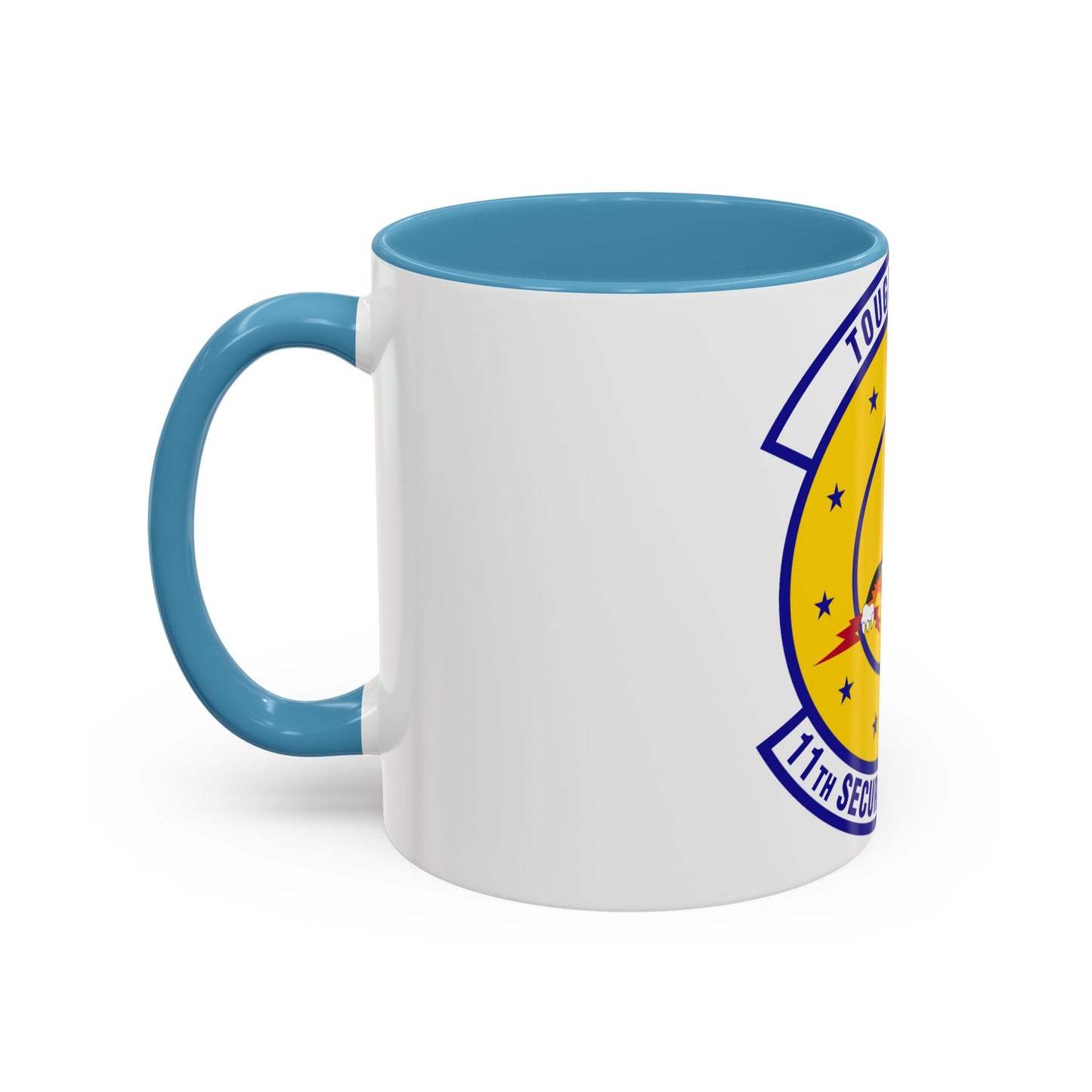 11 Security Forces Squadron USAF (U.S. Air Force) Accent Coffee Mug