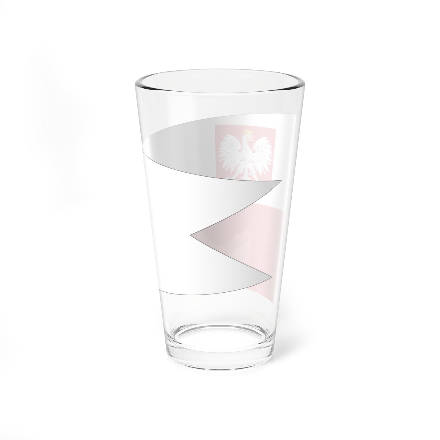 POL dowodca flotylli rank flag (Poland) Pint Glass 16oz