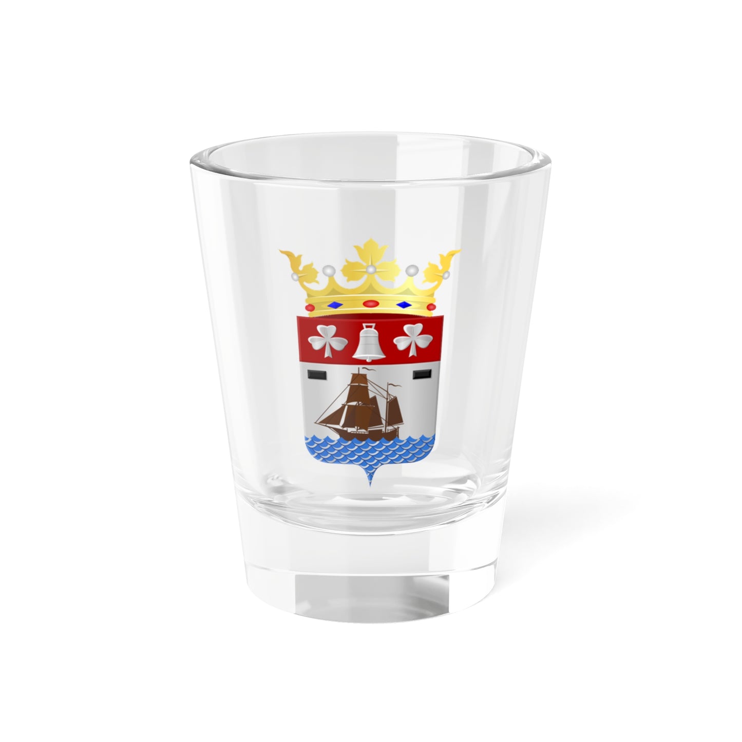 Pekela wapen 2 (Netherlands) (Coat of Arms) Shot Glass 1.5oz