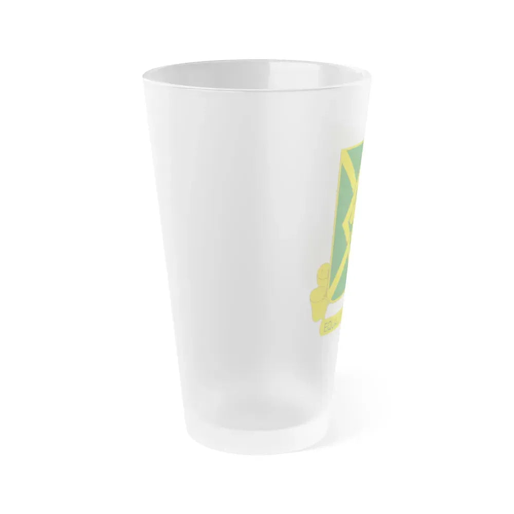 384 Military Police Battalion (U.S. Army) Frosted Pint Glass 16oz - Go Mug Yourself