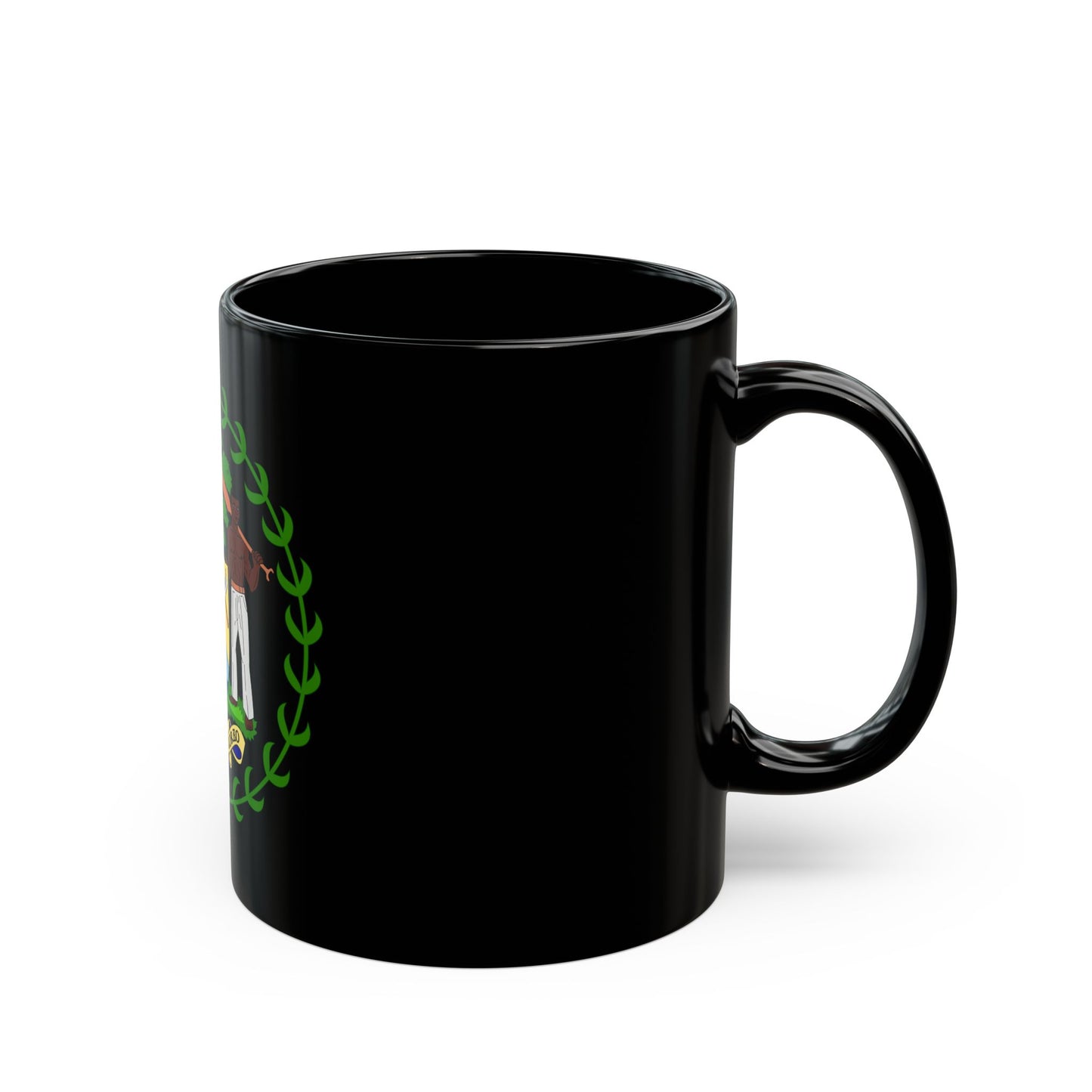 Coat of arms of Belize - Black Coffee Mug