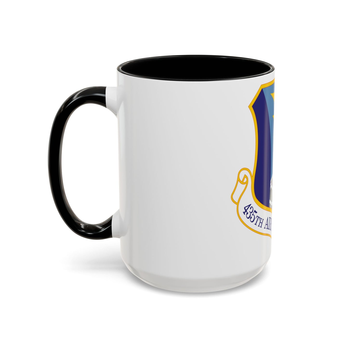 435th Air Base Wing (U.S. Air Force) Accent Coffee Mug