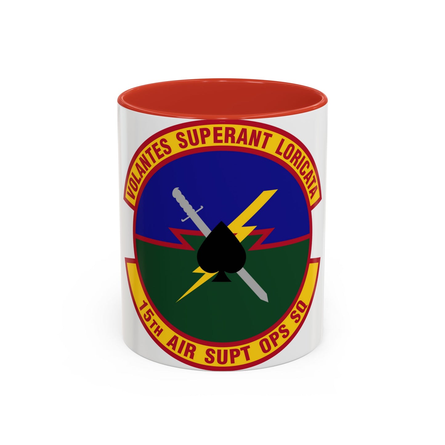 15 Air Support Operations Squadron ACC (U.S. Air Force) Accent Coffee Mug