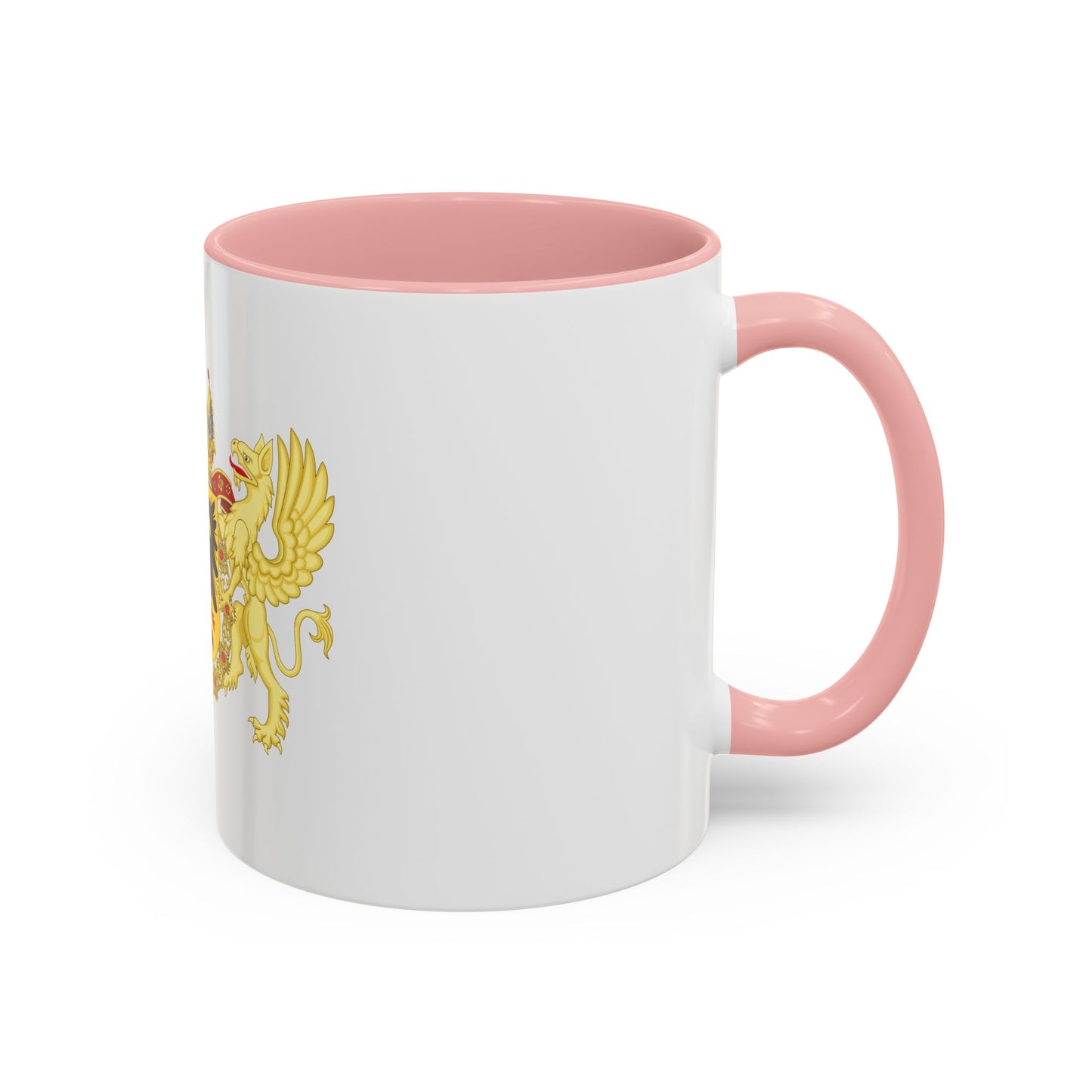 Ornamented Coat of Arms of Maximilian II, Holy Roman Emperor - Accent Coffee Mug