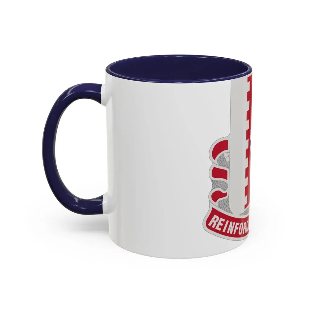 386 Engineer Battalion (U.S. Army) Accent Coffee Mug - Go Mug Yourself