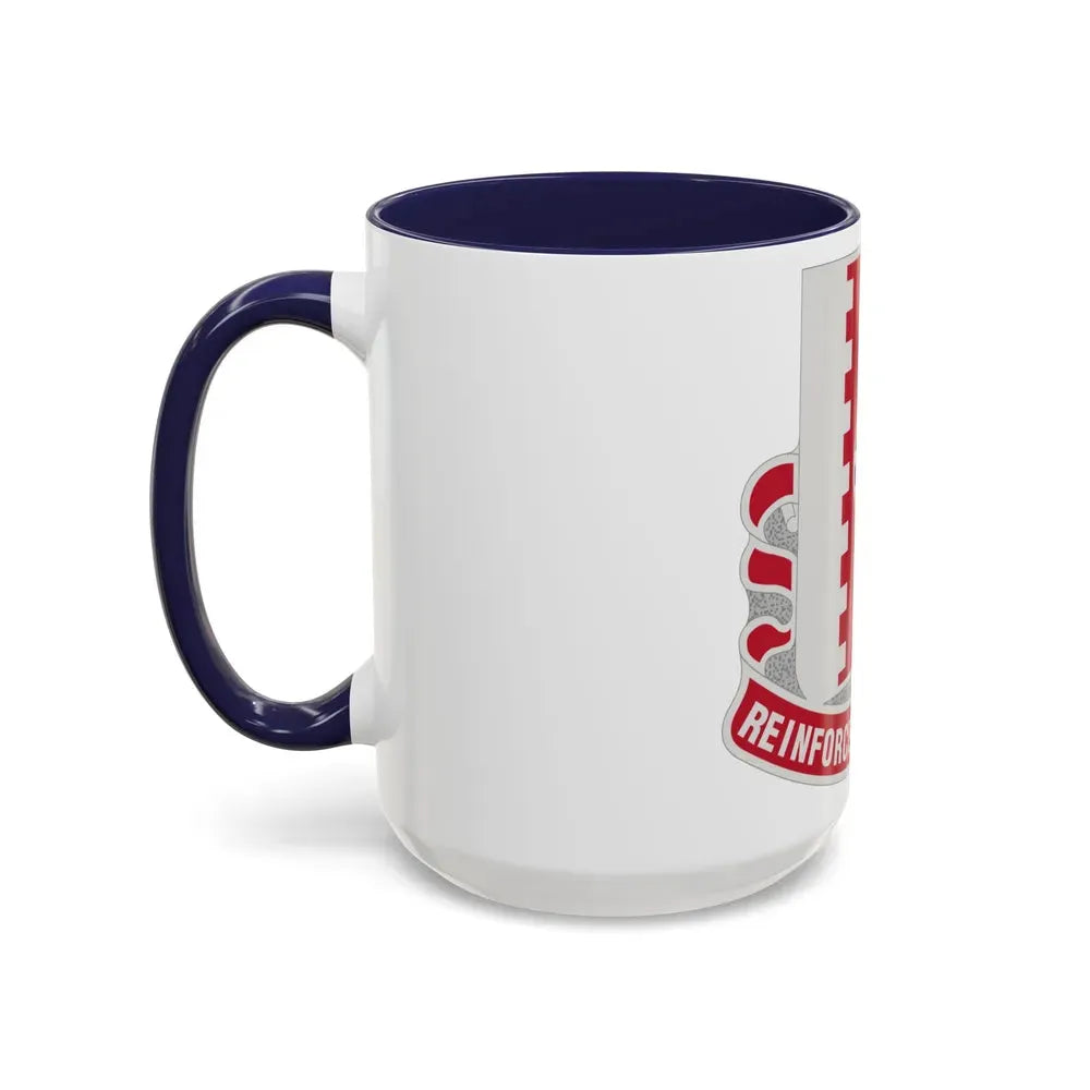 386 Engineer Battalion (U.S. Army) Accent Coffee Mug - Go Mug Yourself