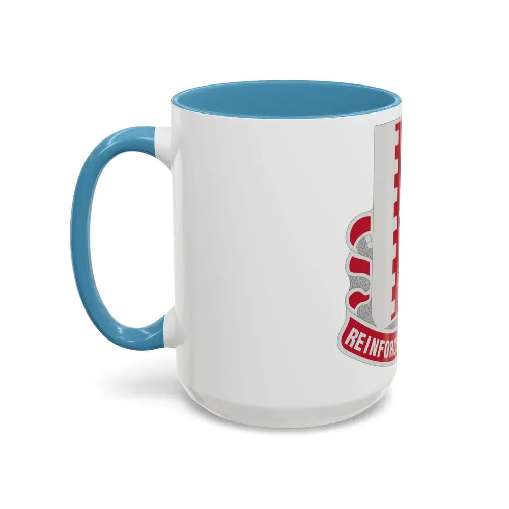 386 Engineer Battalion (U.S. Army) Accent Coffee Mug - Go Mug Yourself