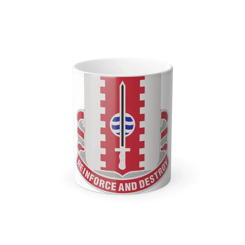 386 Engineer Battalion (U.S. Army) Color Changing Coffee Mug 11oz - Go Mug Yourself
