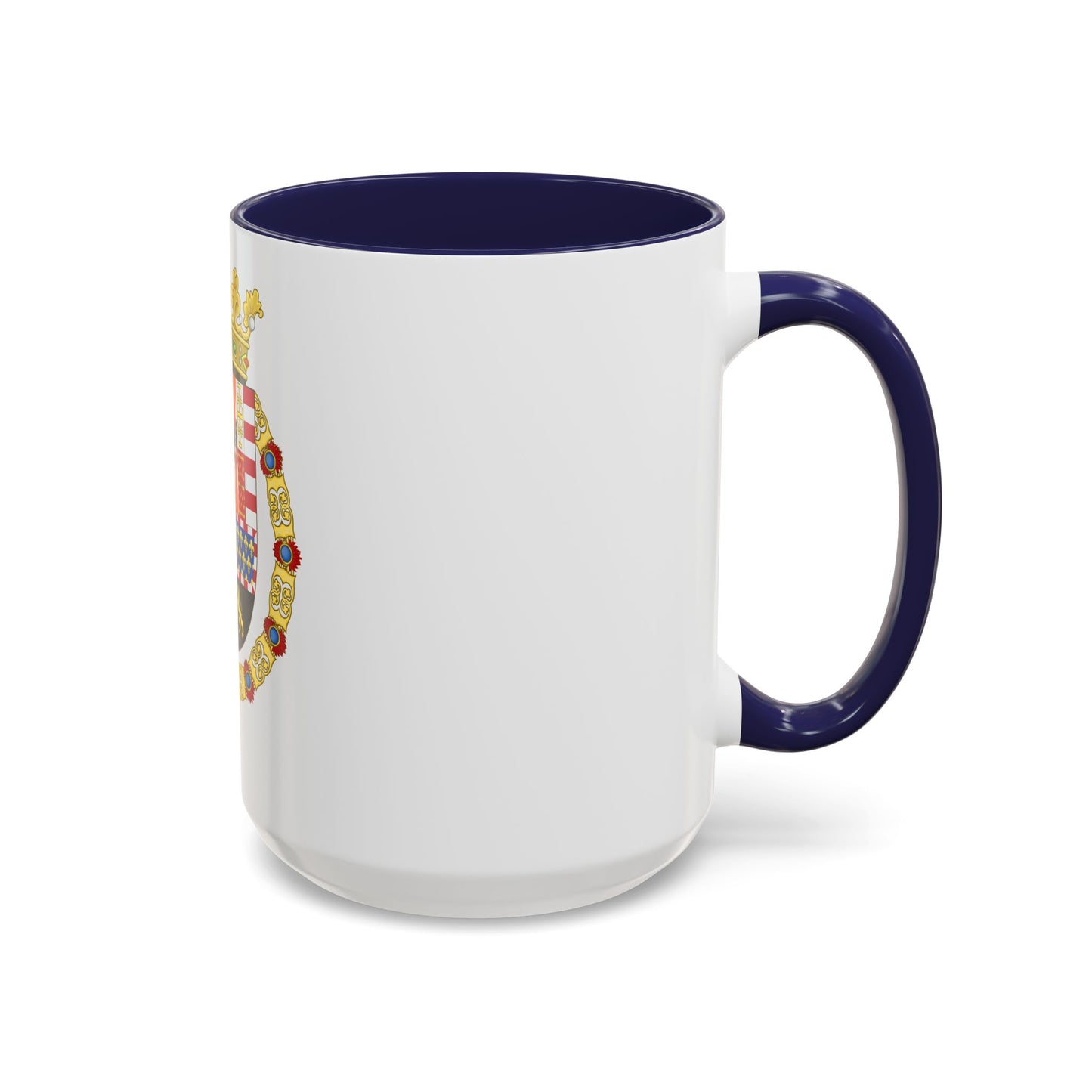 Coat of Arms of Philip II of Spain (1558-1580) - Accent Coffee Mug