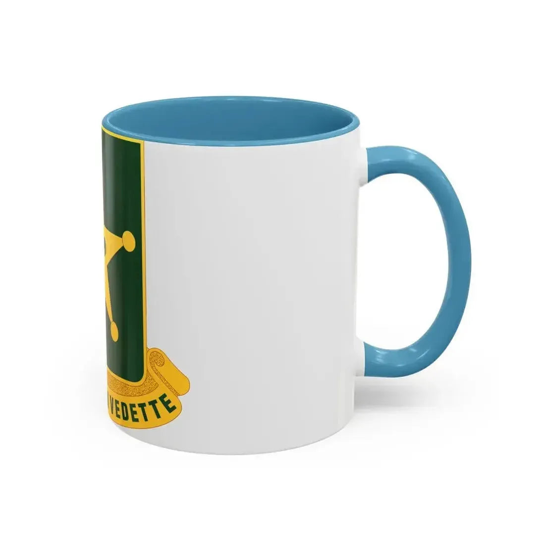 387 Military Police Battalion (U.S. Army) Accent Coffee Mug - Go Mug Yourself