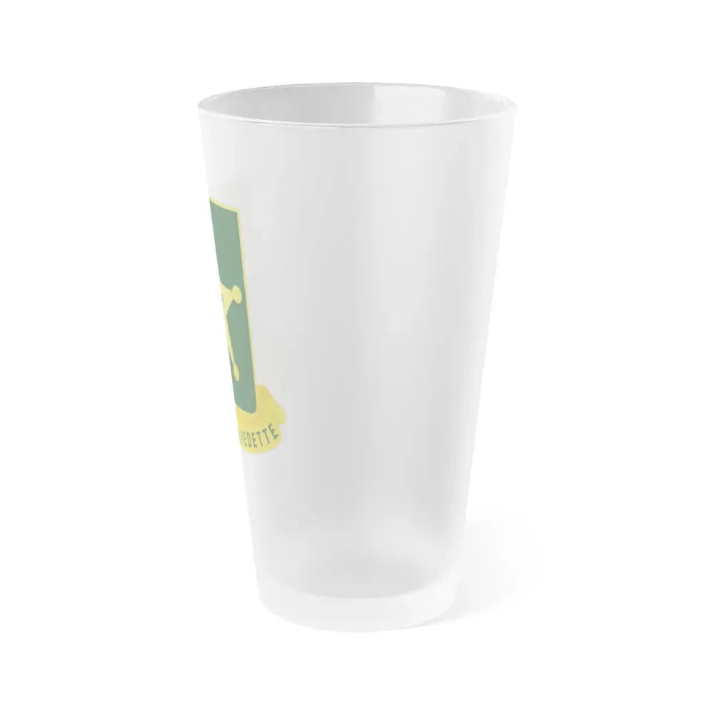 387 Military Police Battalion (U.S. Army) Frosted Pint Glass 16oz - Go Mug Yourself