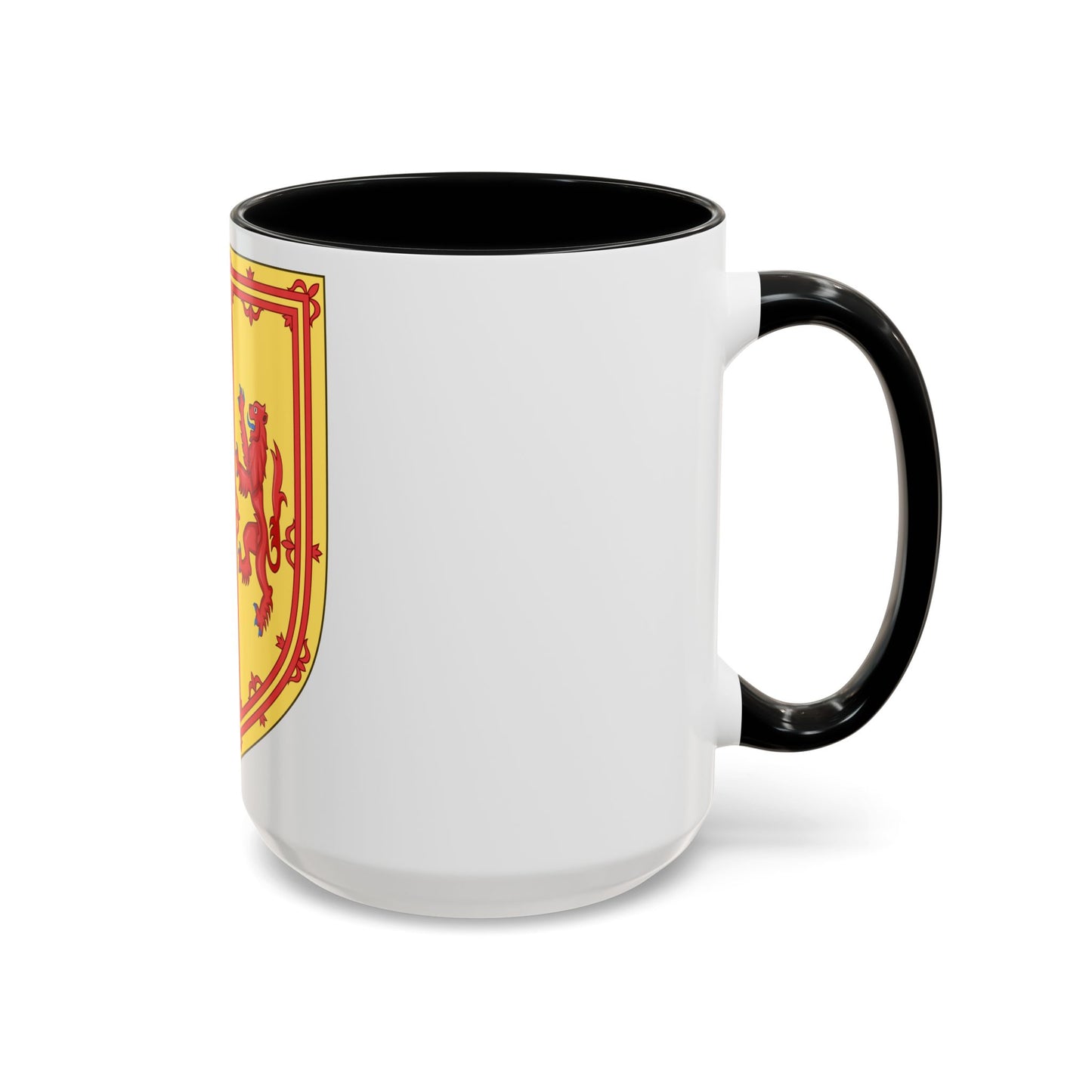 Royal Arms of the Kingdom of Scotland (1560-1565) - Accent Coffee Mug