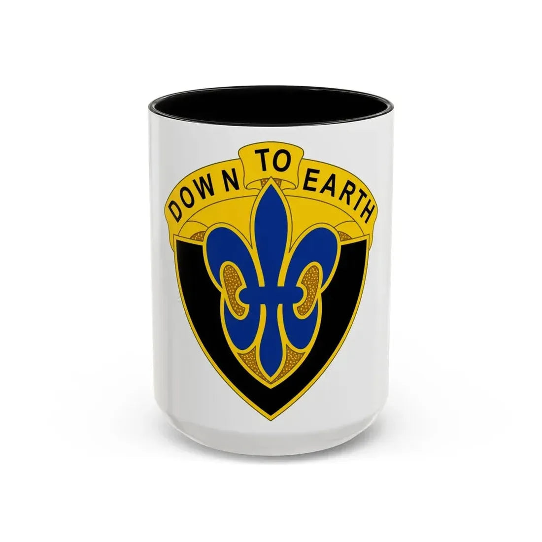 389 Engineer Battalion (U.S. Army) Accent Coffee Mug 15oz Black - Go Mug Yourself