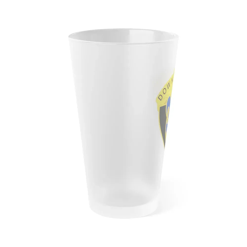 389 Engineer Battalion (U.S. Army) Frosted Pint Glass 16oz - Go Mug Yourself