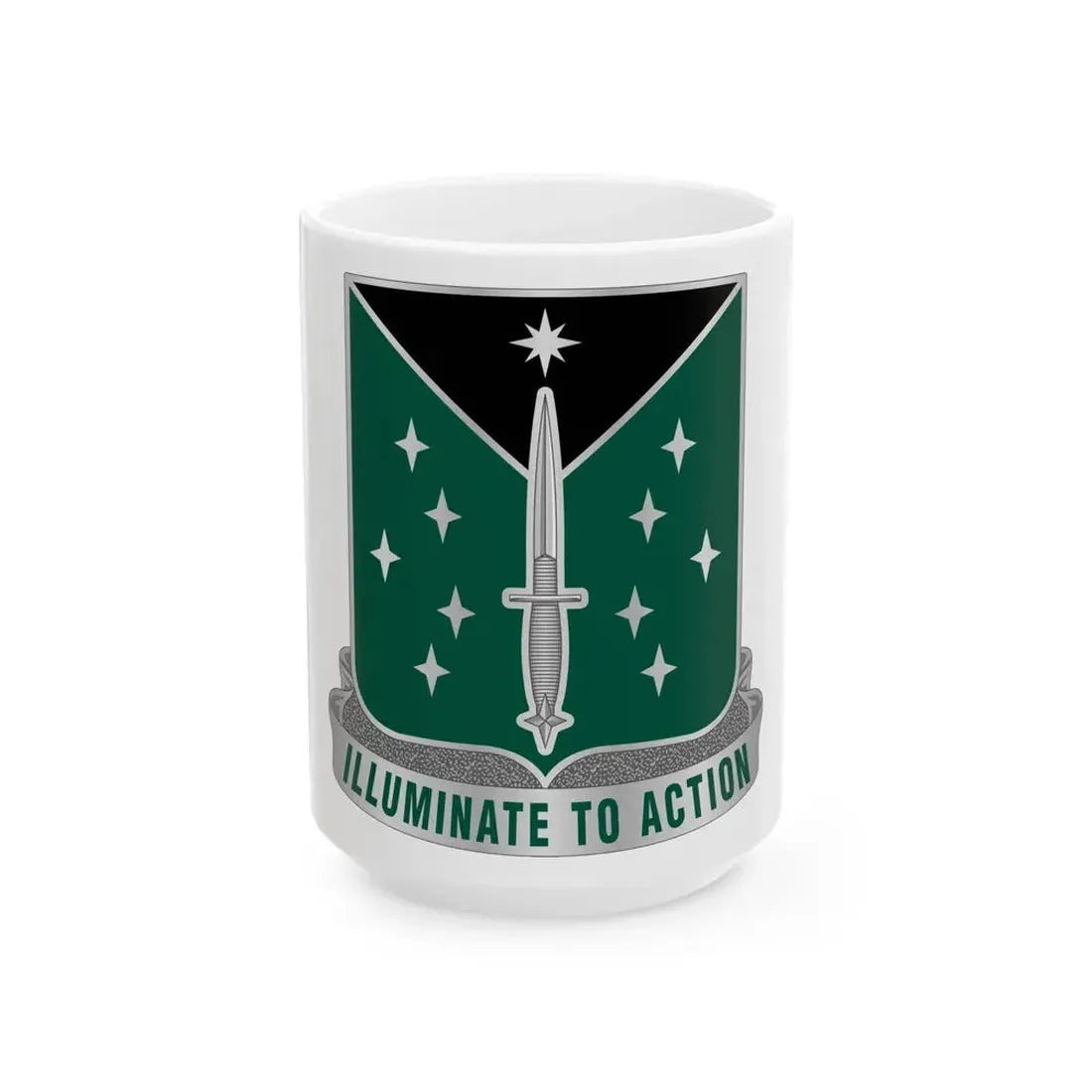 389 Military Intelligence Battalion 2 (U.S. Army) White Coffee Mug - Go Mug Yourself