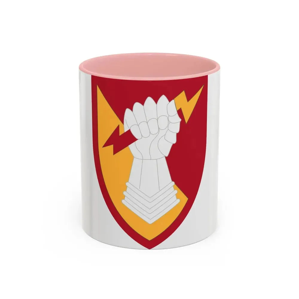 38th Air Defense Artillery Brigade (U.S. Army) Accent Coffee Mug 11oz Pink - Go Mug Yourself