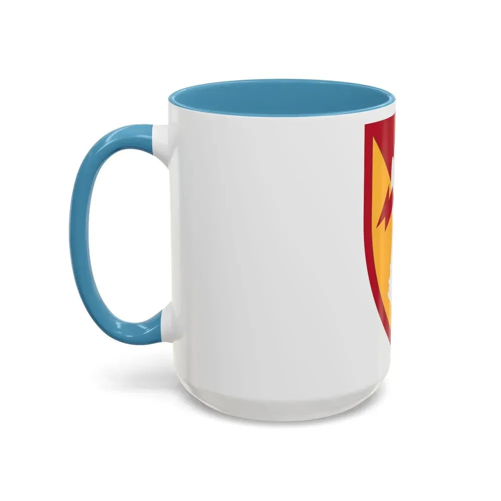 38th Air Defense Artillery Brigade (U.S. Army) Accent Coffee Mug - Go Mug Yourself