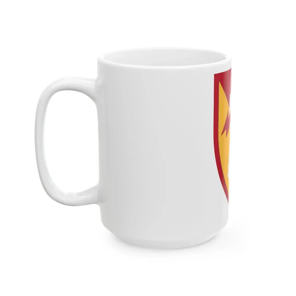 38th Air Defense Artillery Brigade (U.S. Army) White Coffee Mug - Go Mug Yourself