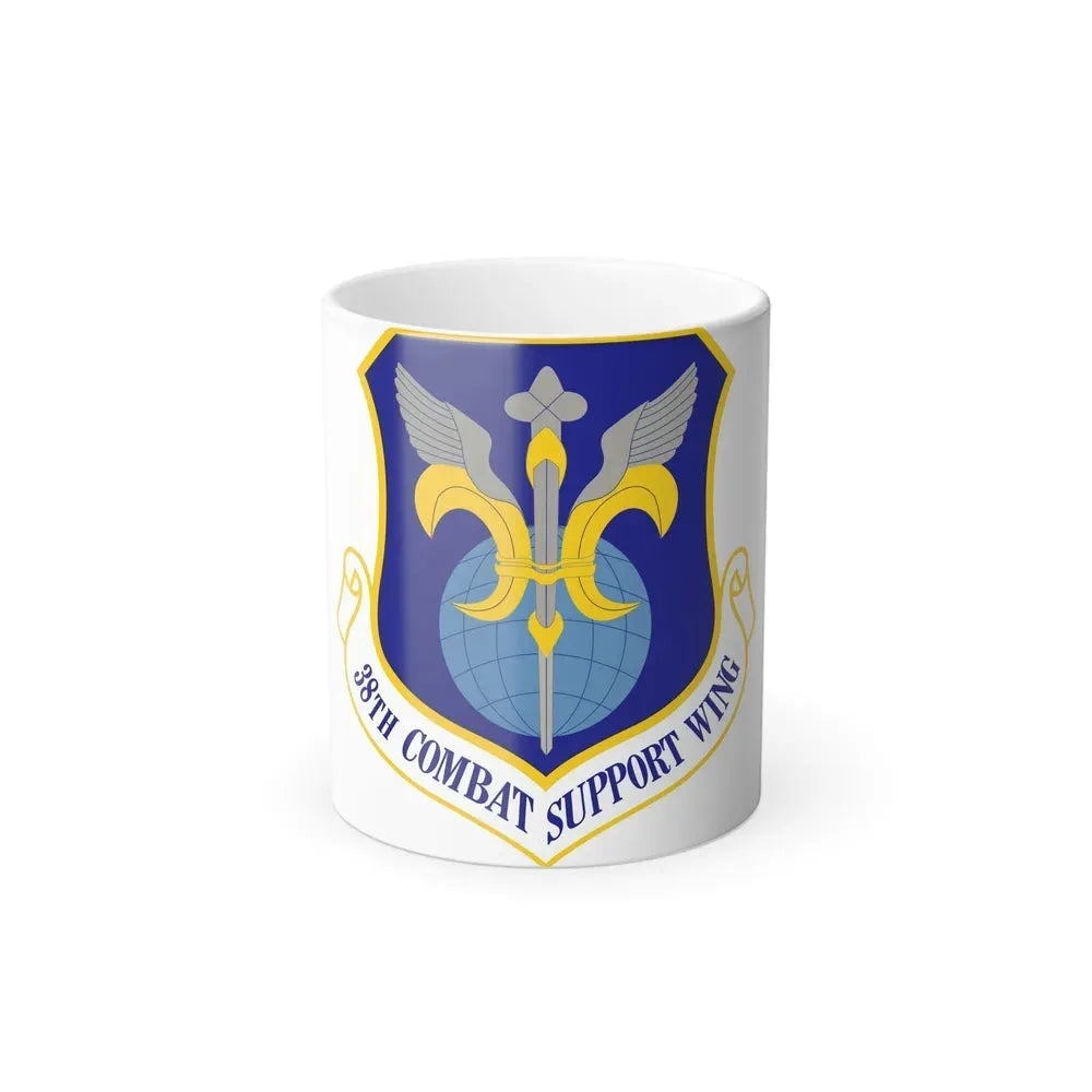 38th Combat Support Wing (U.S. Air Force) Color Changing Coffee Mug 11oz - Go Mug Yourself