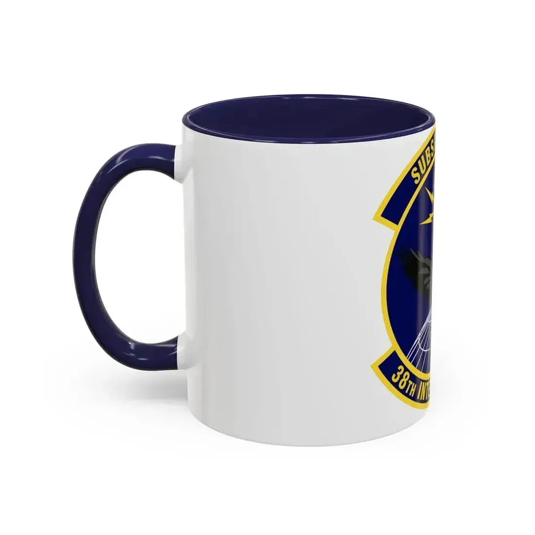 38th Intelligence Squadron (U.S. Air Force) Accent Coffee Mug - Go Mug Yourself