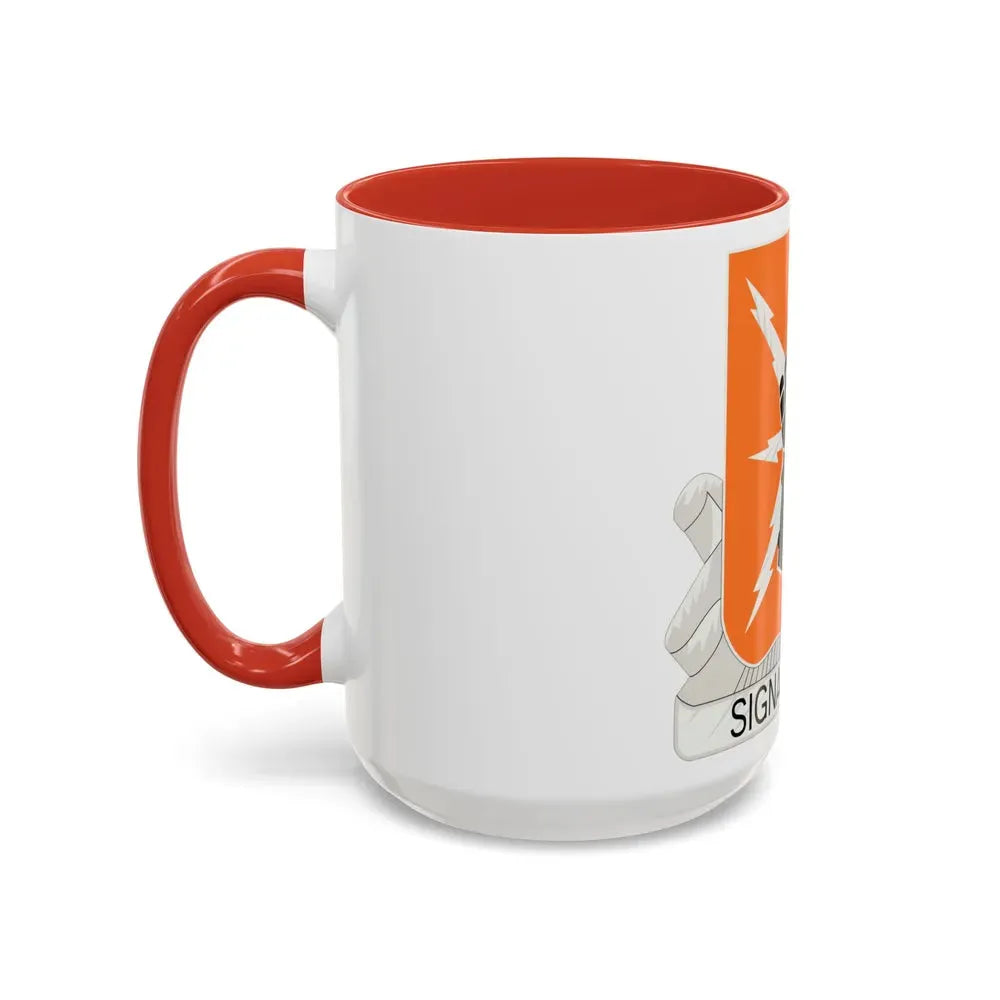 38th Signal Battalion (U.S. Army) Accent Coffee Mug - Go Mug Yourself