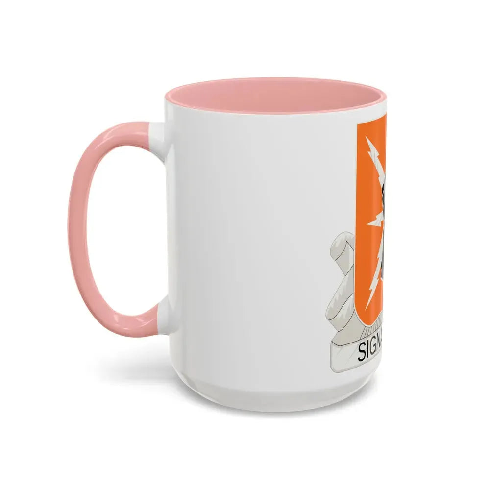 38th Signal Battalion (U.S. Army) Accent Coffee Mug - Go Mug Yourself