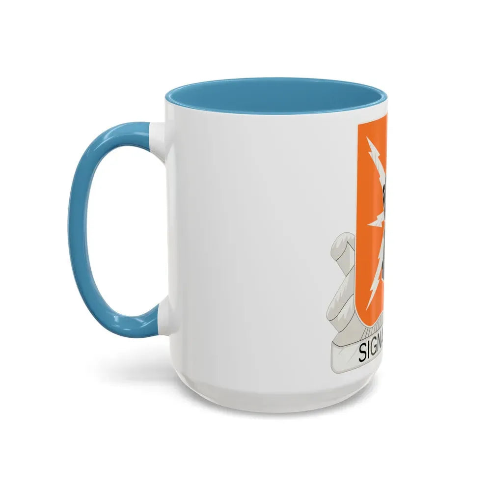 38th Signal Battalion (U.S. Army) Accent Coffee Mug - Go Mug Yourself