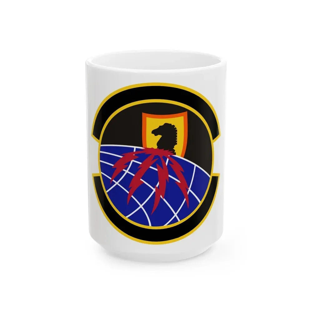 39 Information Operations Squadron ACC (U.S. Air Force) White Coffee Mug 15oz - Go Mug Yourself