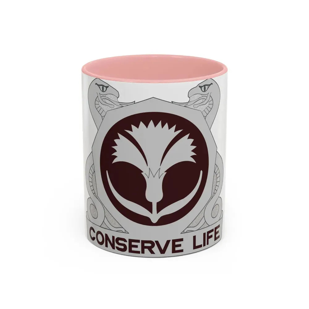 39 Medical Group (U.S. Army) Accent Coffee Mug 11oz Pink - Go Mug Yourself
