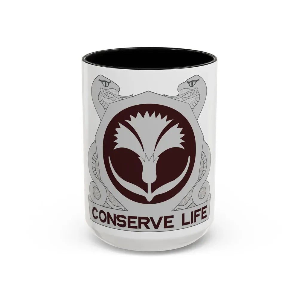 39 Medical Group (U.S. Army) Accent Coffee Mug 15oz Black - Go Mug Yourself
