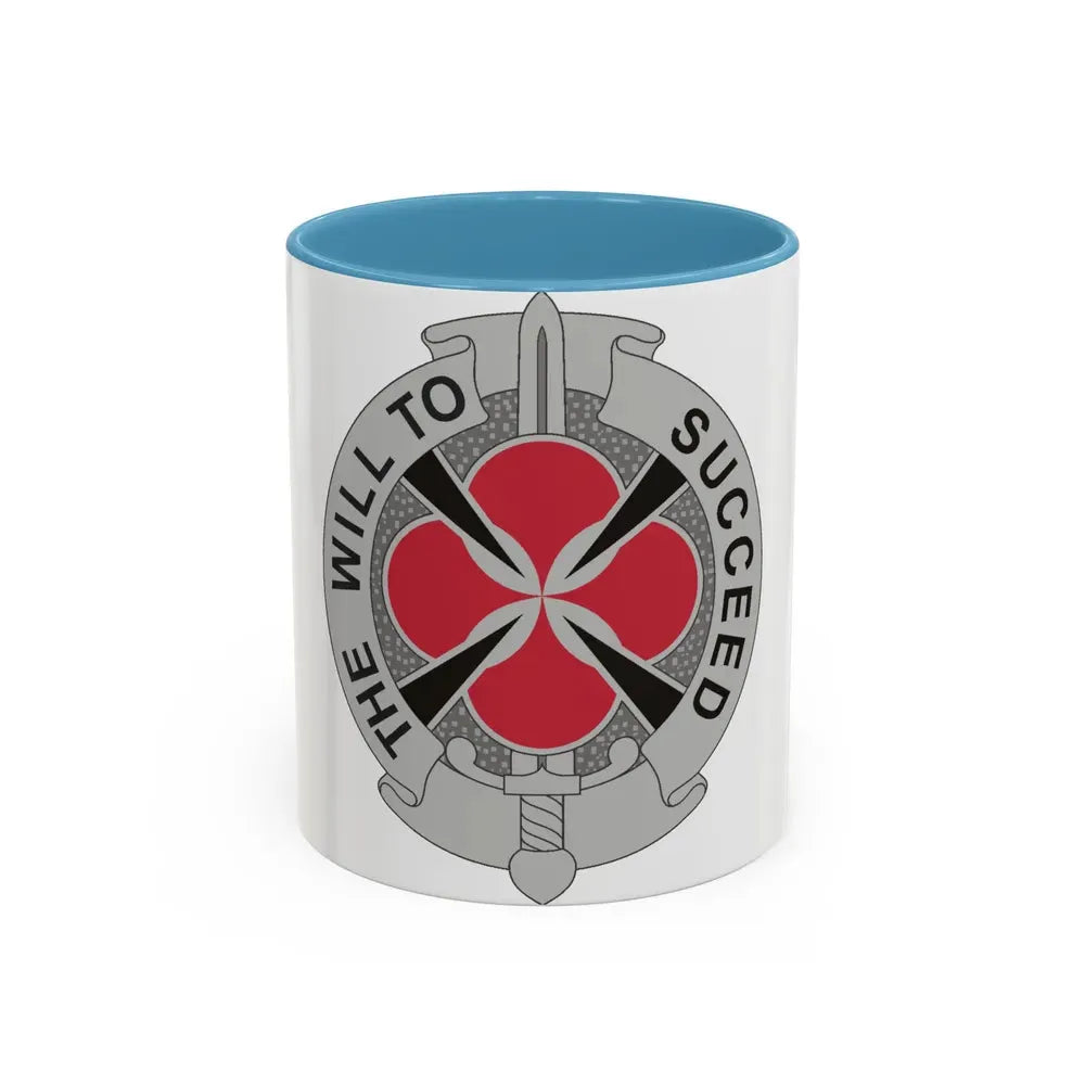 39 Signal Battalion (U.S. Army) Accent Coffee Mug 11oz Light Blue - Go Mug Yourself